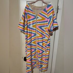 Buddy Love She She Tidal Wave Caftan- size XL